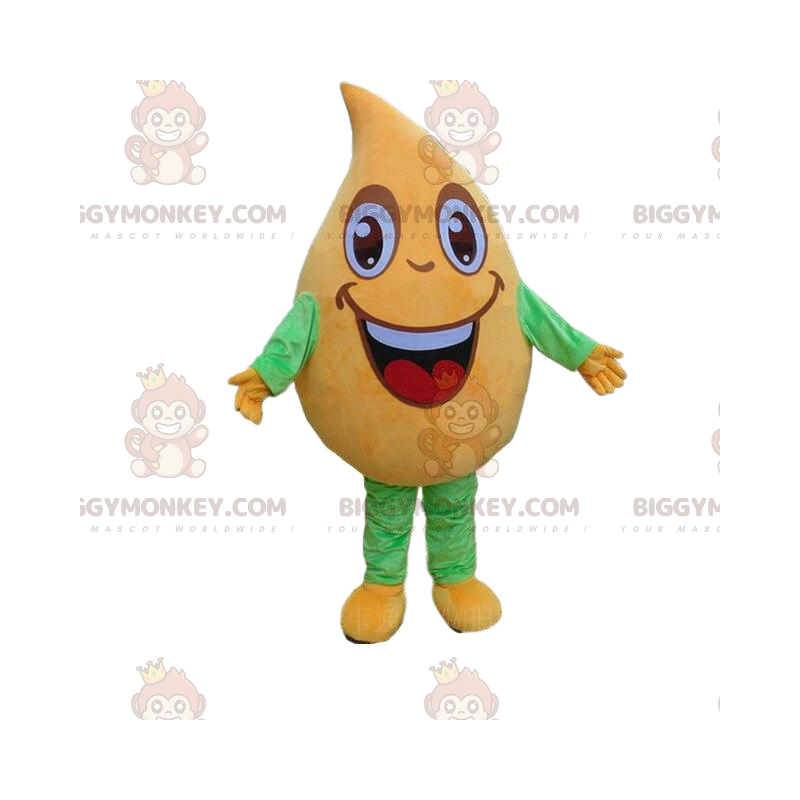 Lemon BIGGYMONKEY™ mascot costume, citrus costume, fruit fancy