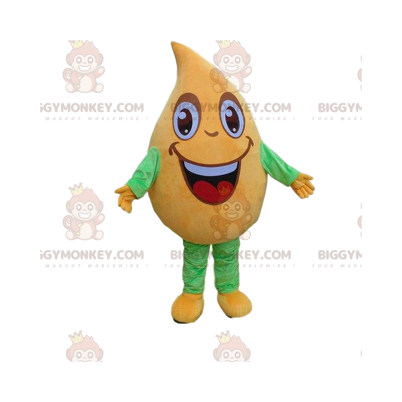 Lemon BIGGYMONKEY™ mascot costume, citrus costume, fruit fancy Lemon BIGGYMONKEY™ mascot costume, citrus costume, fruit fancy