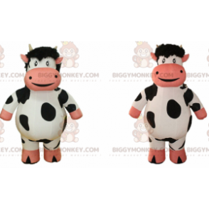 2 vacas hinchables mascota BIGGYMONKEY™s, disfraces de granja - Mascotas de vaca - BIGGYMONKEY_08934 - BiggyMonkey.com