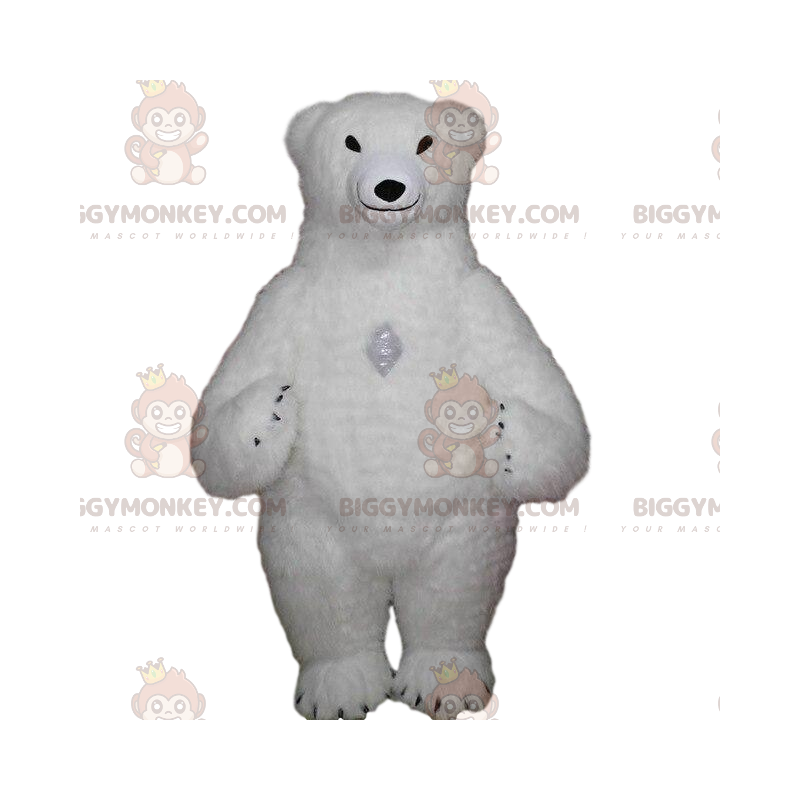 BIGGYMONKEY™ Costume Gonfiabile da Orso Bianco da Mascotte BIGGYMONKEY™ Costume Gonfiabile da Orso Bianco da Mascotte