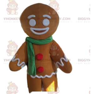 Costume da mascotte BIGGYMONKEY™ Gingerbread, costume da