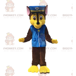 Στολή μασκότ σκύλου BIGGYMONKEY™, στολή σκύλου ντυμένος