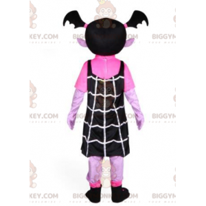 Costume da vampiro BIGGYMONKEY™ mascotte, costume da ragazza