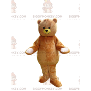 Big Brown Bear BIGGYMONKEY™ Mascot Costume, Brown Teddy Bear