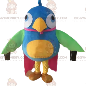 Disfraz de mascota de pájaro grande y colorido BIGGYMONKEY™