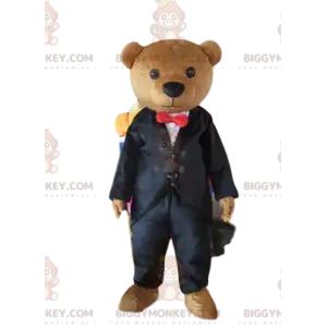 BIGGYMONKEY™ Μασκότ Κοστούμι Κοστούμι Teddy, Κομψή αρκούδα