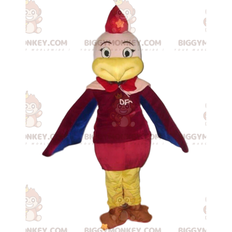 Costume da mascotte Gallina BIGGYMONKEY™, costume da gallo Costume da mascotte Gallina BIGGYMONKEY™, costume da gallo