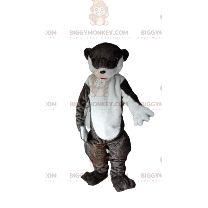 Otter BIGGYMONKEY™ mascottekostuum, zeeleeuwkostuum Otter BIGGYMONKEY™ mascottekostuum, zeeleeuwkostuum