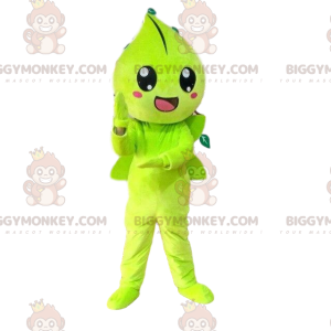 Costume de mascotte BIGGYMONKEY™ de feuille d'arbre, costume