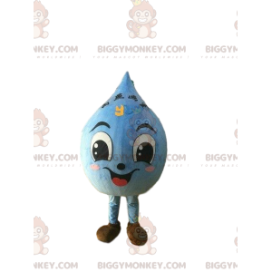 BIGGYMONKEY™ giant water drop mascot costume, water drop