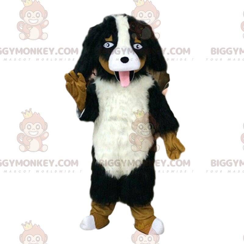 Hairy Dog BIGGYMONKEY™ Mascot Costume, Realistic Dog Costume