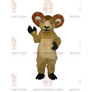 Disfraz de mascota de cabra BIGGYMONKEY™, disfraz de carnero