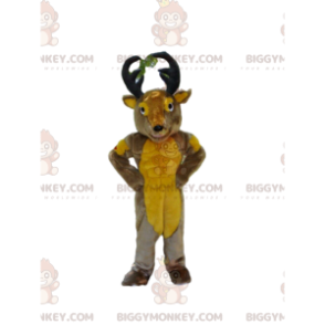 Στολή μασκότ Deer BIGGYMONKEY™, στολή ταράνδων, φανταχτερό φόρεμα καριμπού - Μασκότ ελαφιών και ελαφιών - BiggyMonkey.com