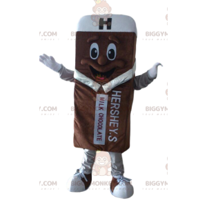 Kostým maskota BIGGYMONKEY™, cukrářský kostým, obří čokoláda –
