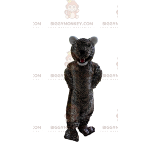 Traje de mascote BIGGYMONKEY™ de onça, fantasia de felino