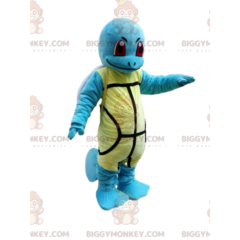 Στολή Squirtle, διάσημος μπλε χαρακτήρας από το Pokemon manga - Μασκότ διάσημων χαρακτήρων - BIGGYMONKEY_09047 - BiggyMonkey.com