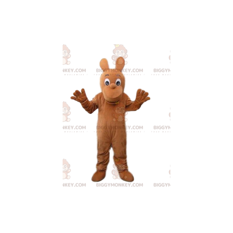 Brązowy kostium maskotki BIGGYMONKEY™, brązowy kostium Brązowy kostium maskotki BIGGYMONKEY™, brązowy kostium