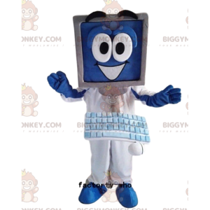 Computer BIGGYMONKEY™ mascot costume, computer costume