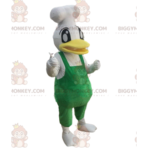 BIGGYMONKEY™ mascot costume of cook duck, chef costume, giant