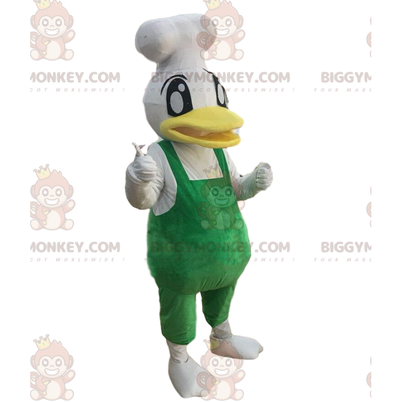 Traje de mascota BIGGYMONKEY™ de pato cocinero Tamaño L (175-180 CM)