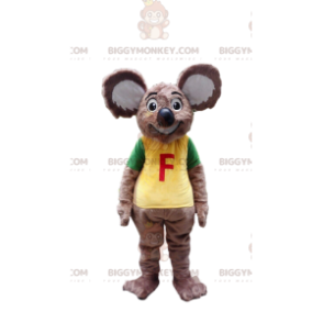 Traje de mascota BIGGYMONKEY™ de koala gris, traje de
