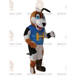 Sports Dog BIGGYMONKEY™ Mascot Costume, Team Costume, Supporter