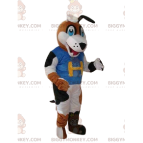 Traje de mascote de cão esportivo BIGGYMONKEY™, Traje de equipe, Traje de mascote de torcedor BIGGYMONKEY™ - BiggyMonkey.com