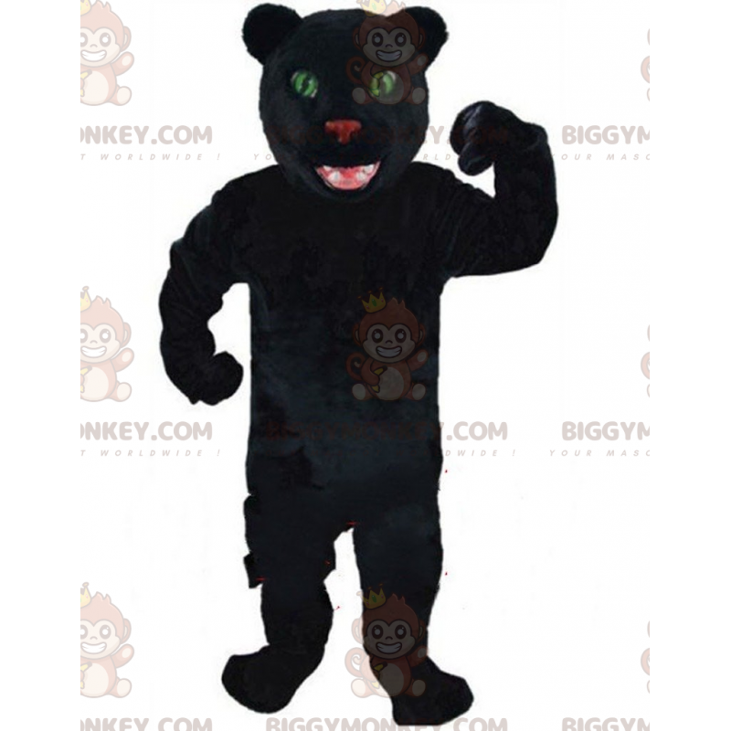 Maskotka czarna pantera BIGGYMONKEY™, kostium kota, czarny Maskotka czarna pantera BIGGYMONKEY™, kostium kota, czarny