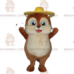Mole BIGGYMONKEY™ mascot costume, hamster costume, rodent fancy