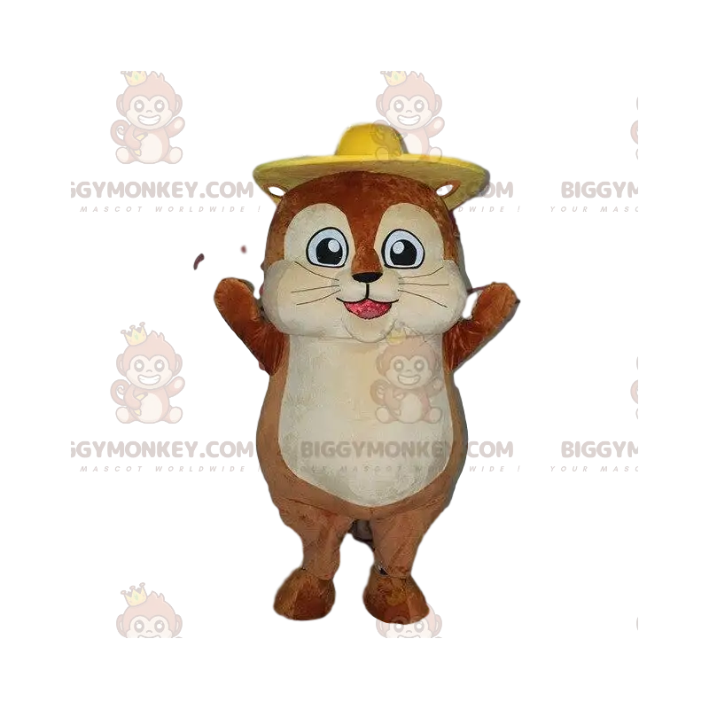 Mole BIGGYMONKEY™ mascot costume, hamster costume, rodent fancy