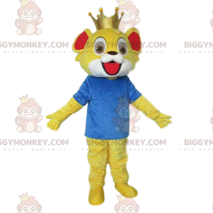 BIGGYMONKEY™ Maskottchenkostüm kleiner Löwe, Löwenbabykostüm
