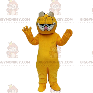 Costume da mascotte del famoso gatto arancione cartone animato