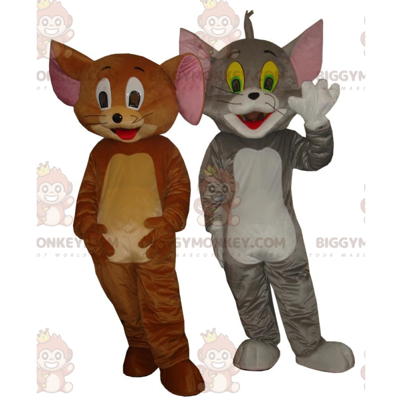 O mascote do BIGGYMONKEY™ de Tom e Jerry, os famosos animais