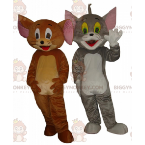 BIGGYMONKEY™s maskot af Tom og Jerry, de berømte tegneseriedyr