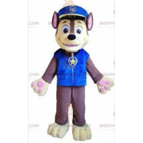 BIGGYMONKEY™ maskotti-asu koiralle poliisiasussa, poliisiasu -