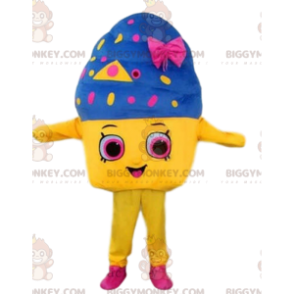 Disfraz de mascota Cream BIGGYMONKEY™, disfraz de helado