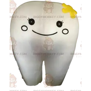 Riesenzahn BIGGYMONKEY™ Maskottchenkostüm, Zahnkostüm