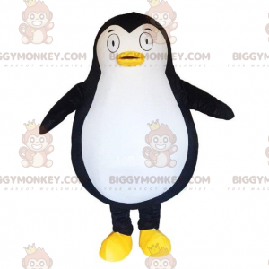 BIGGYMONKEY™ mascot costume big black and white penguin