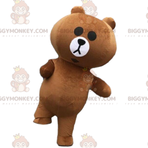 Fantasia de mascote de urso inflável BIGGYMONKEY™, fantasia de