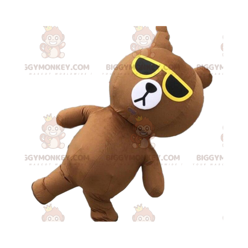 Traje de mascote de ursinho de pelúcia inflável BIGGYMONKEY™ Traje de mascote de ursinho de pelúcia inflável BIGGYMONKEY™