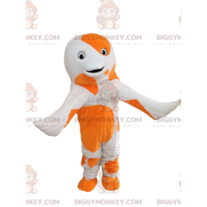 Στολή μασκότ BIGGYMONKEY™ Koi Carp, Πολύχρωμη στολή ψαριών, Giant Dolphin - Μασκότ ψαριών - BIGGYMONKEY_09115 - BiggyMonkey.com