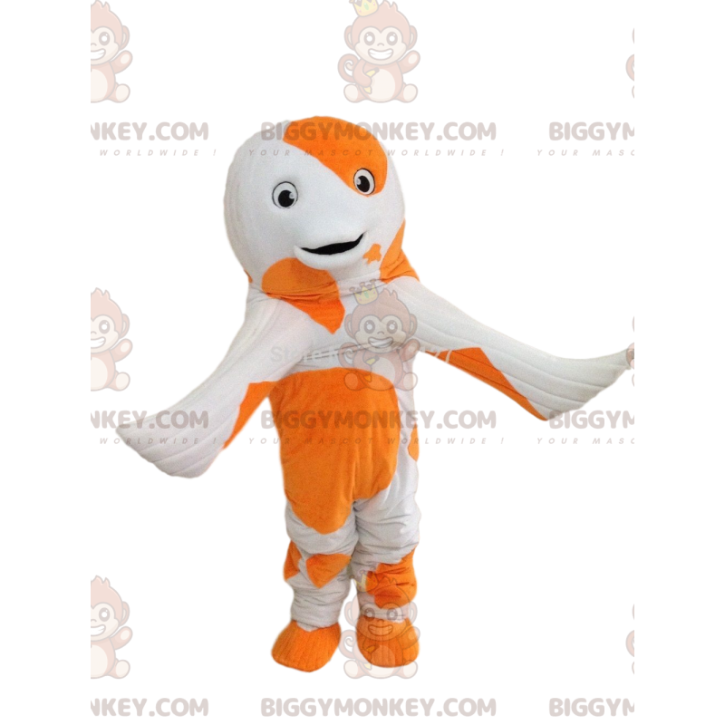 BIGGYMONKEY™ Koi-Karpfen-Maskottchen-Kostüm, buntes BIGGYMONKEY™ Koi-Karpfen-Maskottchen-Kostüm, buntes