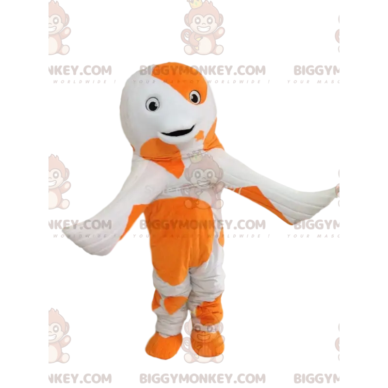 Στολή μασκότ BIGGYMONKEY™ Koi Carp, Πολύχρωμη στολή ψαριών Στολή μασκότ BIGGYMONKEY™ Koi Carp, Πολύχρωμη στολή ψαριών