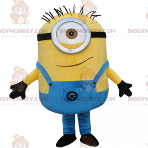 Minions BIGGYMONKEY™ mascot costume, yellow and famous