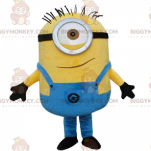 Minions BIGGYMONKEY™ maskotkostume, gul og berømt fiktiv