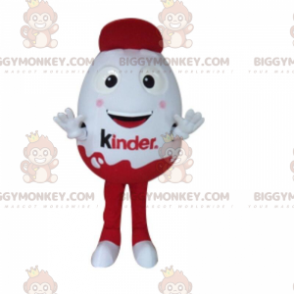 Giant Kinder egg BIGGYMONKEY™ mascot costume, Kinder costume