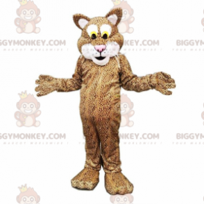 Leopard BIGGYMONKEY™ Maskottchenkostüm, Pantherkostüm