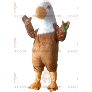 Kostým maskota BIGGYMONKEY™ dvoubarevný kostým orla, supa a