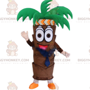Costume de mascotte BIGGYMONKEY™ de cocotier géant, costume de
