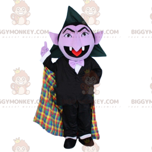 Costume da vampiro BIGGYMONKEY™ mascotte, costume di Dracula